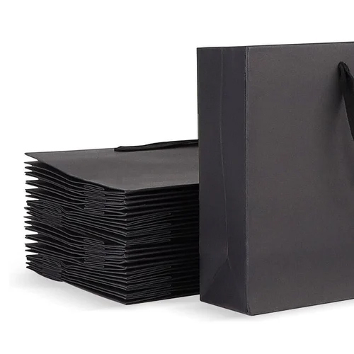Paper Gift Bag - Color: Black