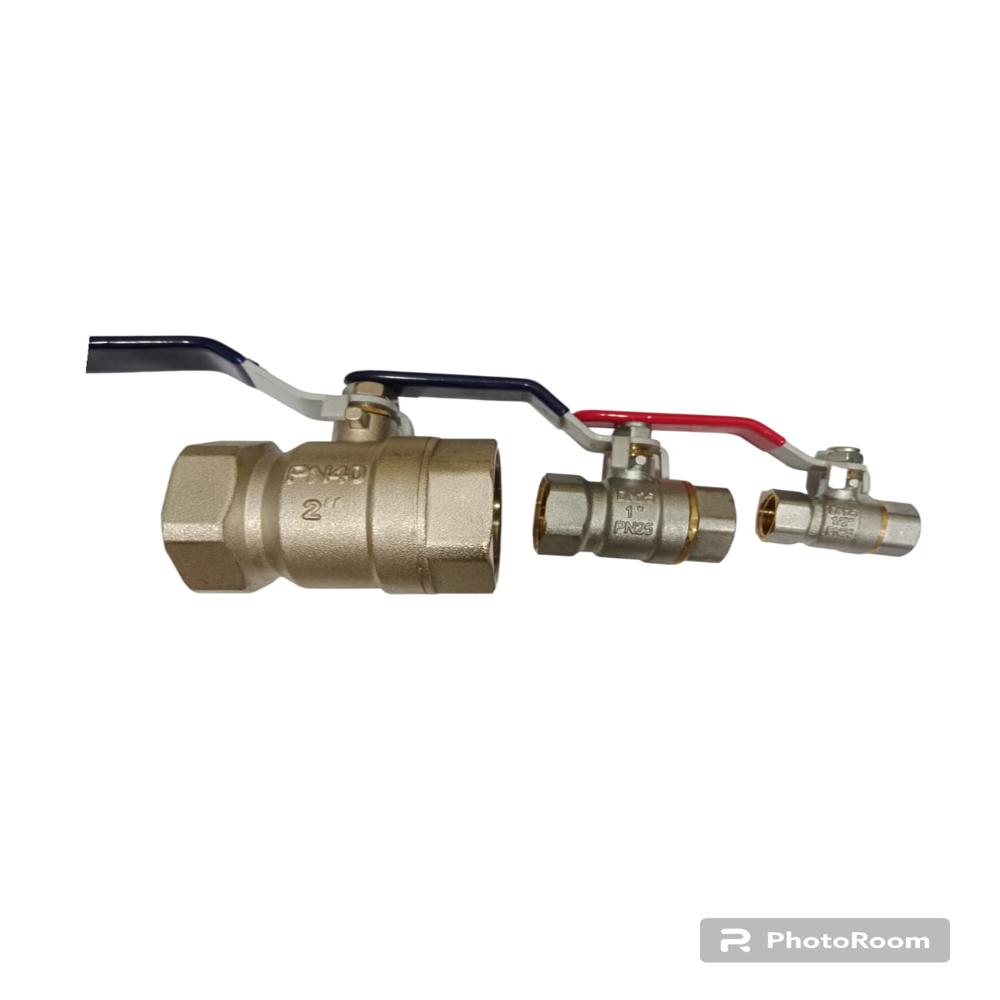 Medium Duty Brass Ball Valve (1/2 Inch)