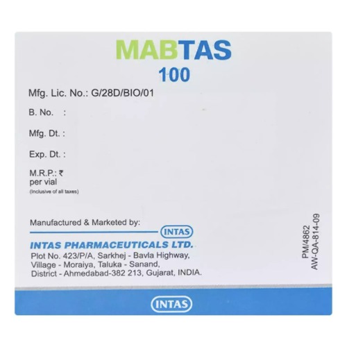 Mabtas 100 mg Injection