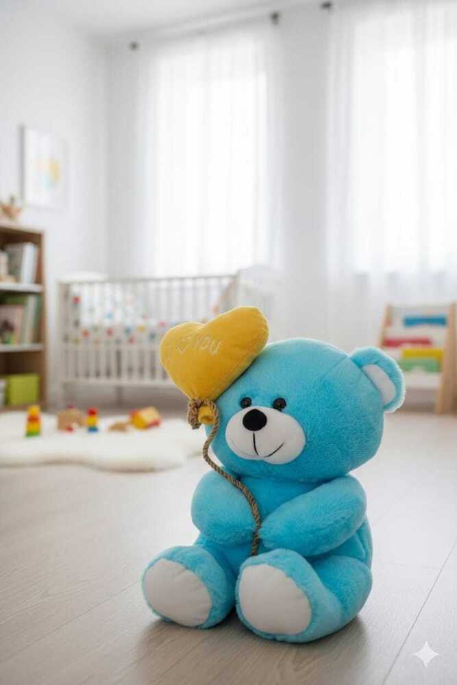 heart bloon teddy bear soft toys