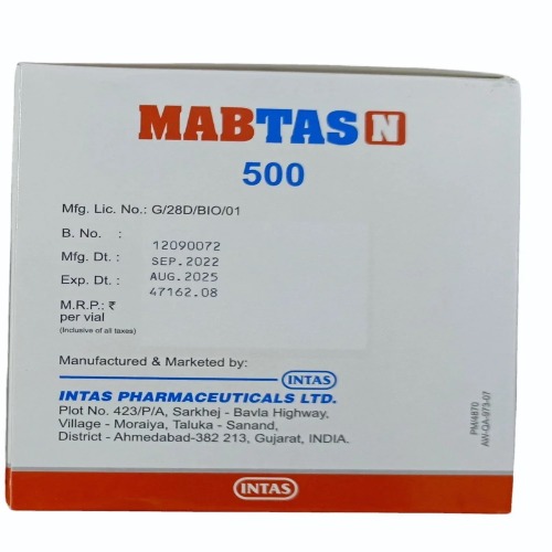 Mabtas N 500 mg Injection