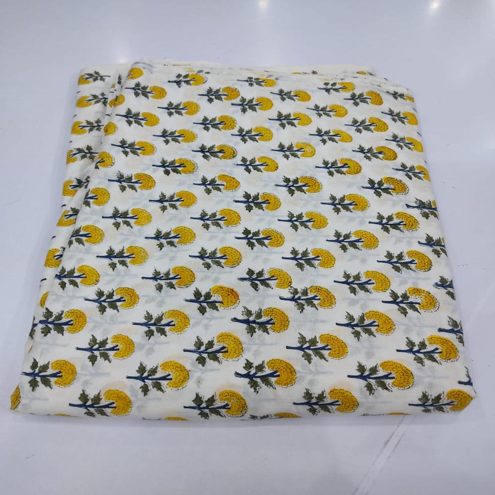 TRADITIONAL  BLOCK PRINTED FABRIC