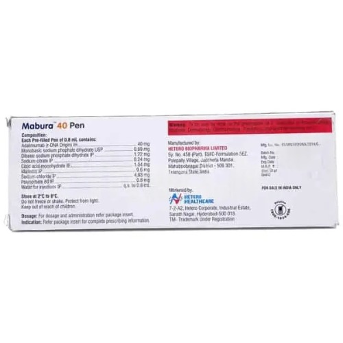 Mabura 40 mg Pen