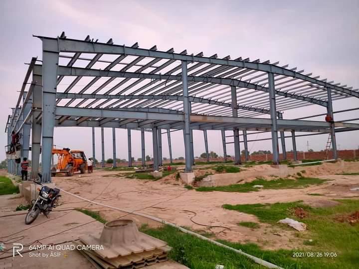 Construction PEB Structure