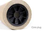 3 Inch Core Plug - Color: Black