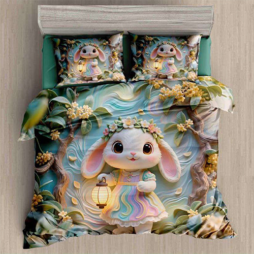 Premium 11D King Size Bedsheet