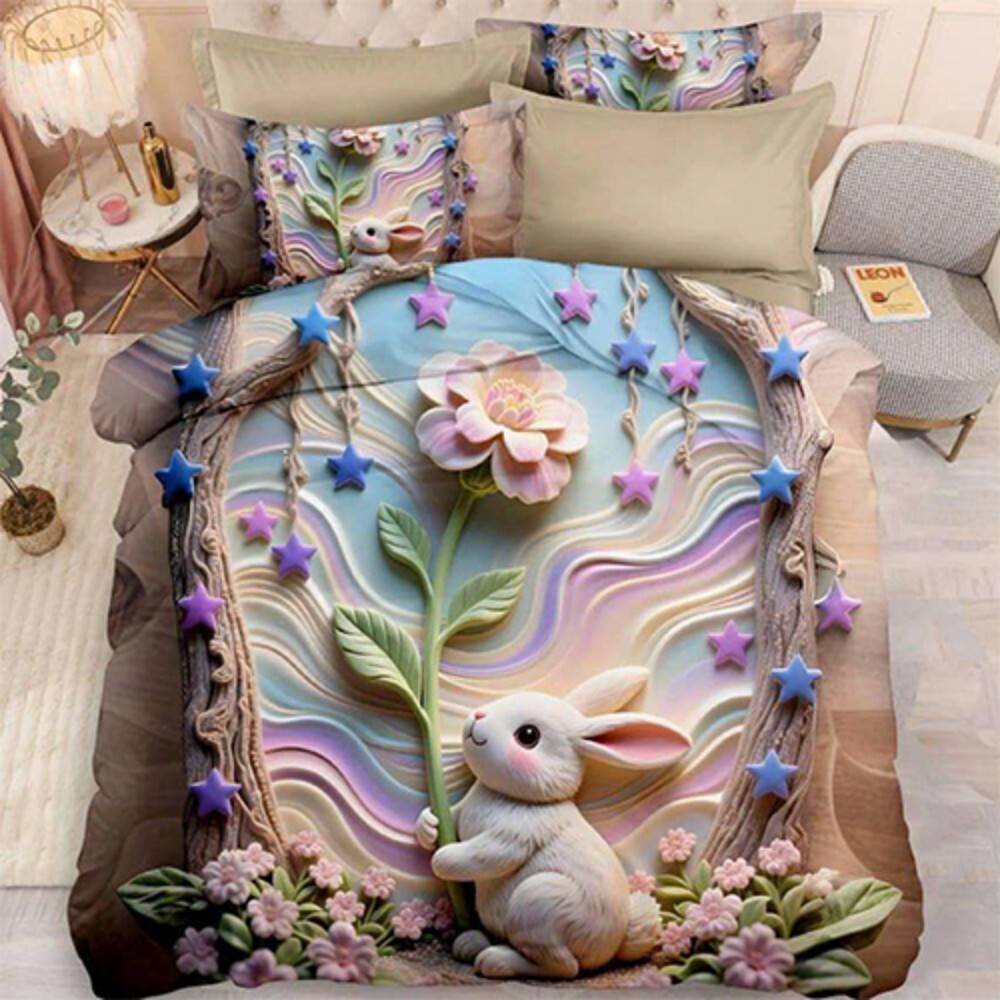 Soft Cotton Premium 11D King Size Bedsheet - Color: Multicolor