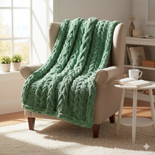 Baby Soft Blankie Wool Yarn - Pista Green