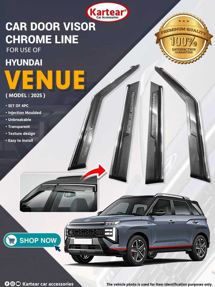 VENUE 2025 CAR DOOR VISOR