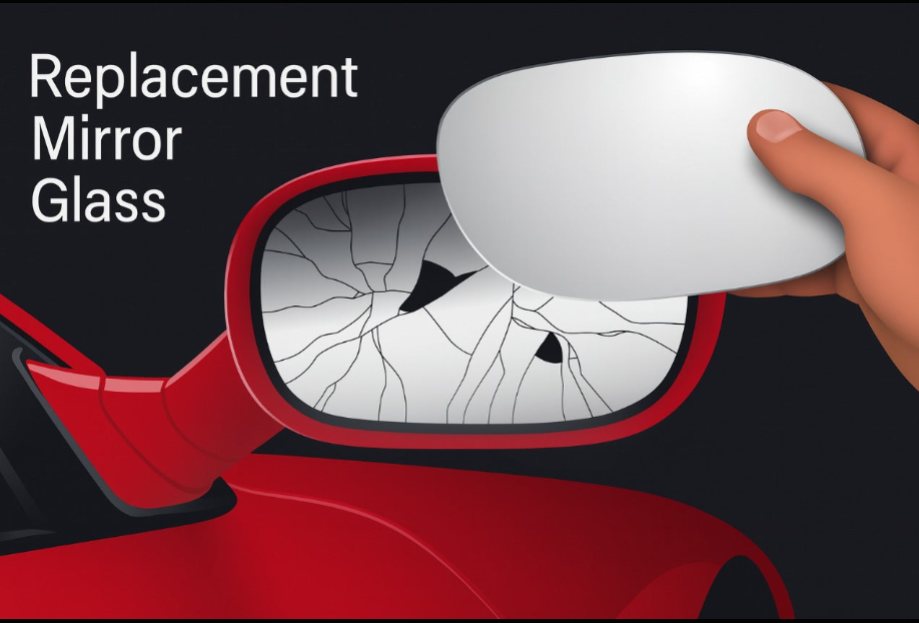 K D Door Mirror Plate For Mitsubishi