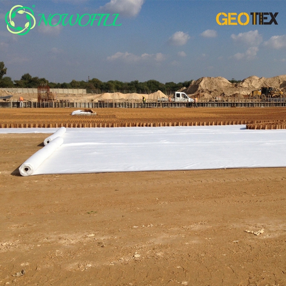 Geotextile For Airfields - Polyester, 0.5-2 Millimeter Thickness, Black | Eco-friendly, Tear-resistant, Soft Texture, Superior Durability