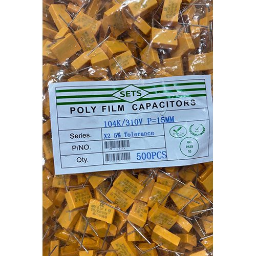 104K-310V Poly Film Capacitor - Capacitance: 104K