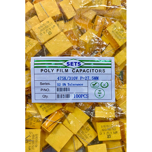 475K-310V Poly Film Capacitor - Capacitance: 475K
