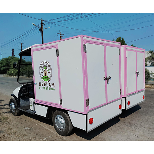 Laundry Golf Kart - Battery Capacity: 105 Ampere-hour (Ah)