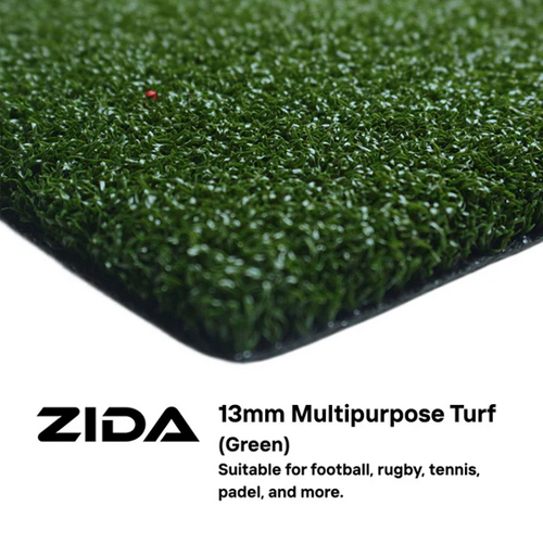 ZIDA 13mm Green Multipurpose Artificial Turf