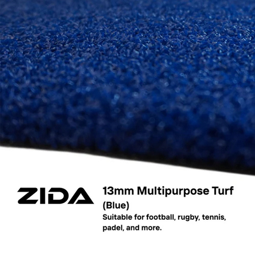 ZIDA 13mm Blue Multipurpose Artificial Turf