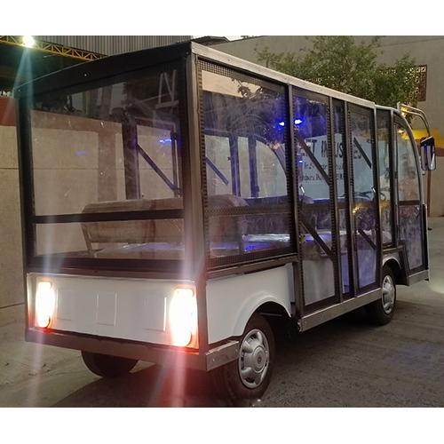 8 Seater Close Body Sightseeing Bus