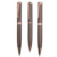 Coffee Brown -  6858 Metal Pens - Feature: Durable Body