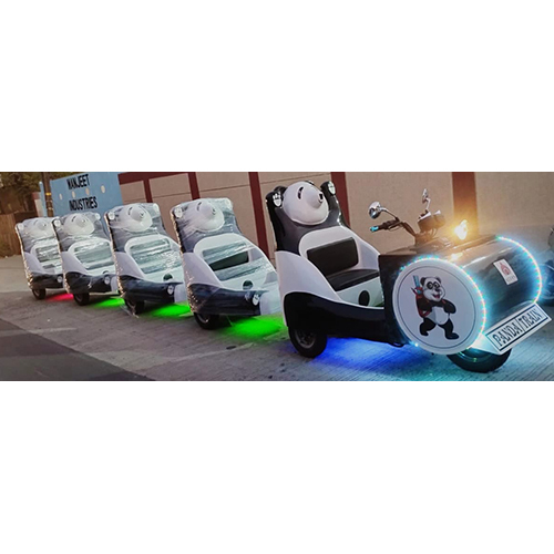 Panda Toy Train