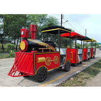 12 Seater Plus Driver  Red Trackless Toy Train - Age Group: 0-100