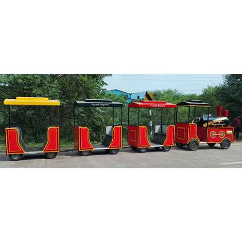 12 Seater Plus Driver  Red Trackless Toy Train