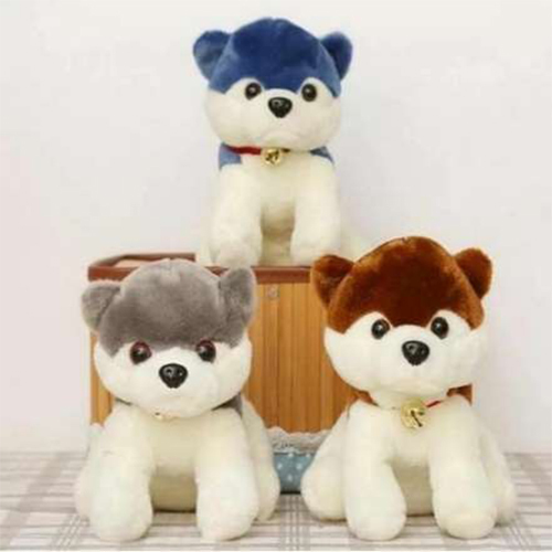 25cm Bell Dog Soft Toy