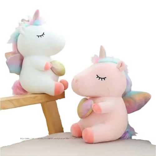 30cm 8-66 Heart Unicorn Soft Toy