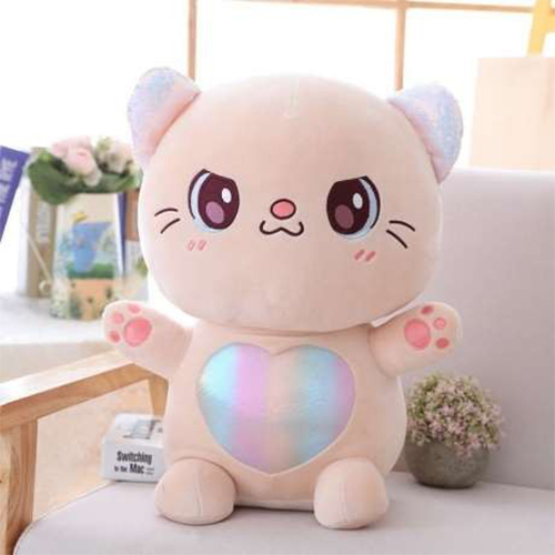 740 30Cm Love Cat Soft Toy - Color: Different Available