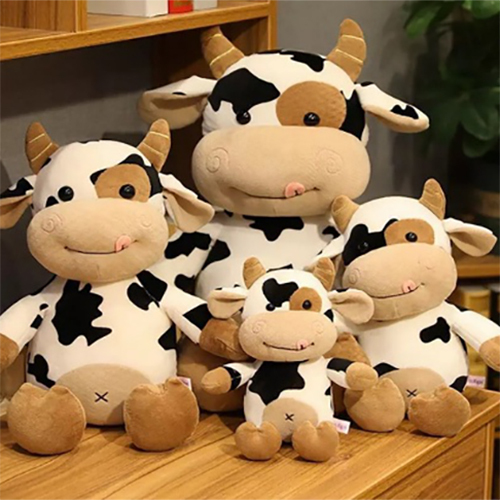 5157 30cm American Cow Soft Toy