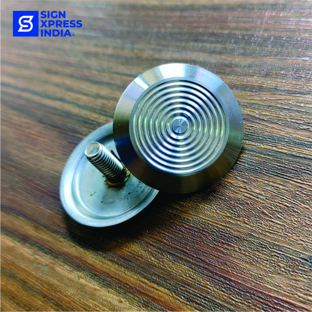 Ss Tactile Stud 018 Grade 316 (Stem) - Color: Silver