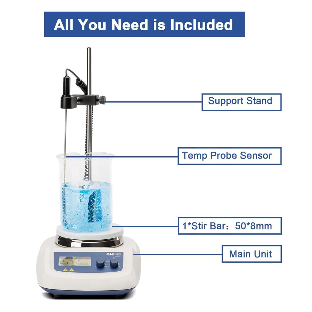 Ceramic Hotplate Magnetic Stirrer - Application: Aluminium Alloy Base