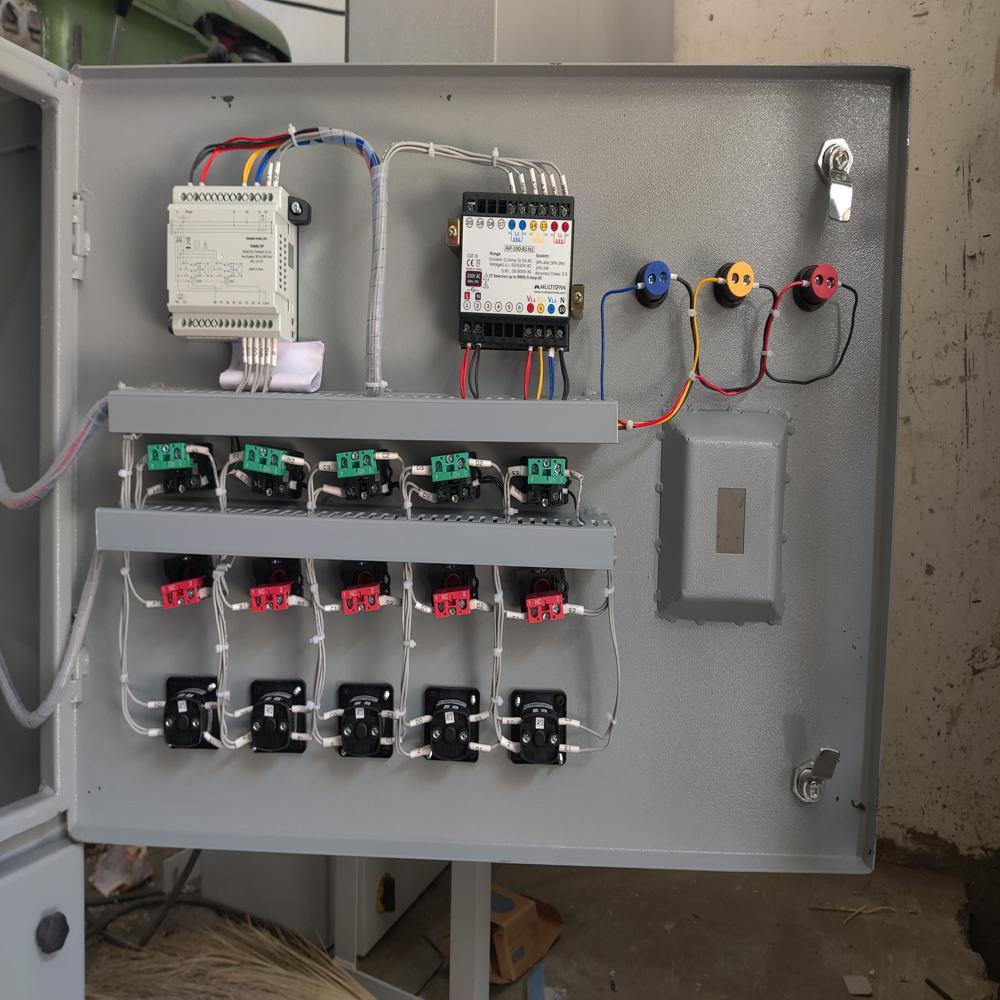 Automatic Power Factor Control Panel - Application: Industrial