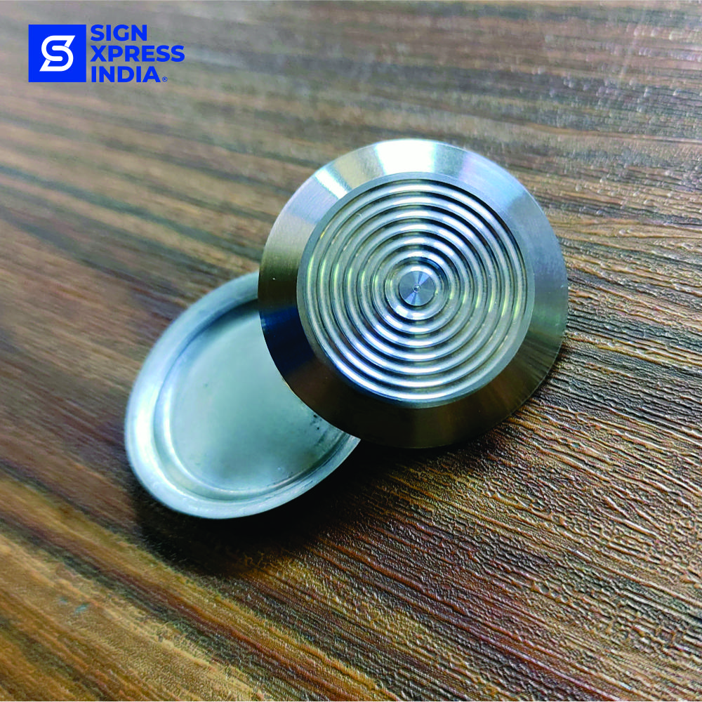 Ss Tactile Stud 018 Grade 316 (Self Adhesive) - Color: Stainless Steel