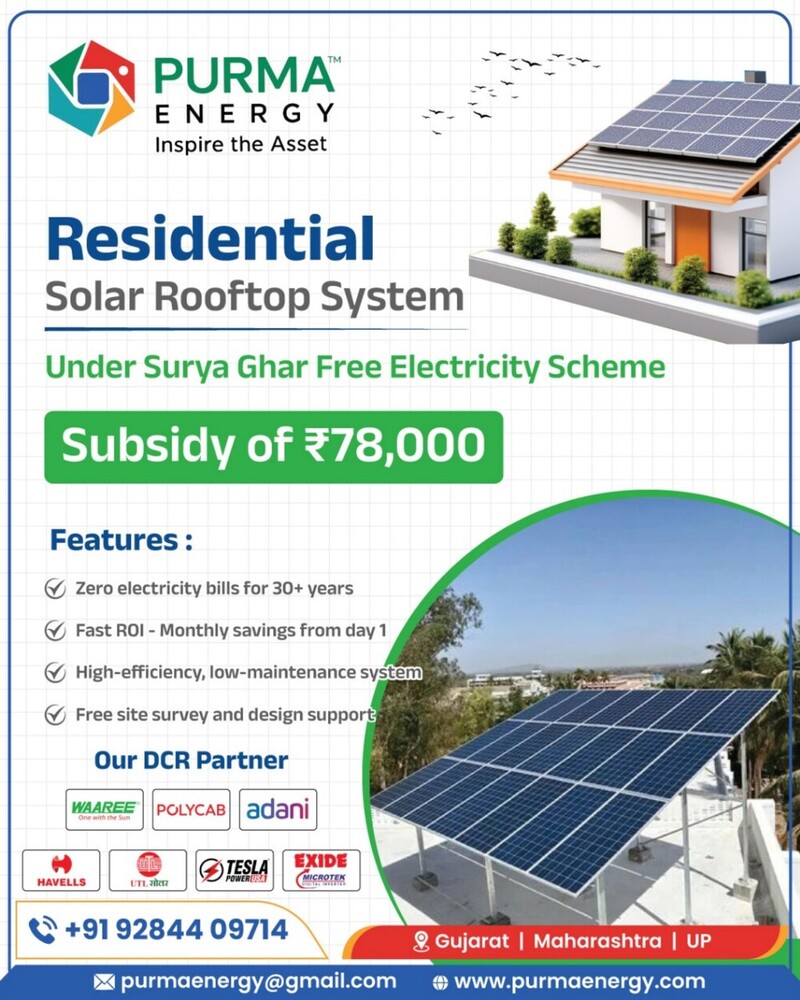 Residential Solar Rooftop System