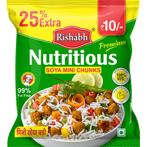 Rishabh Nutritious Mini Soya Chunks