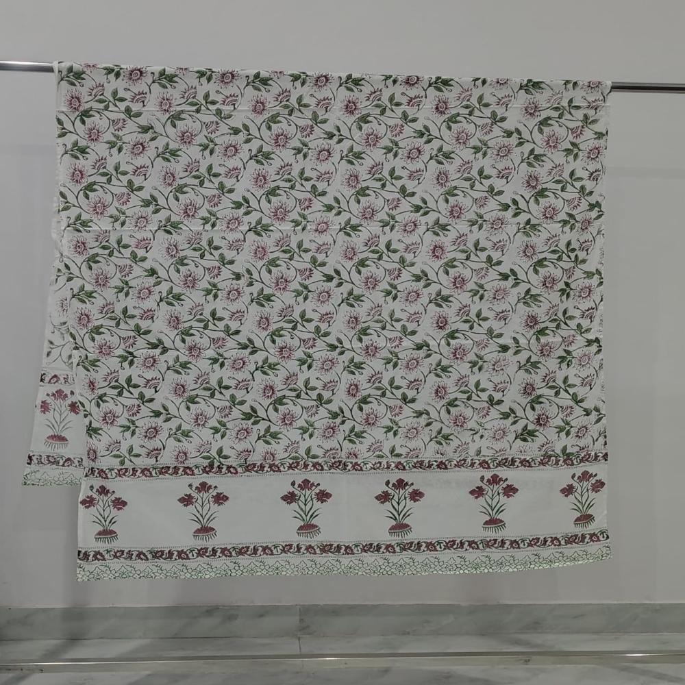 Hand Block Printed Dupatta