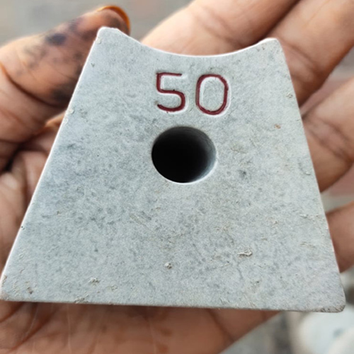 Rcc Footing Cover Block - Color: Grey