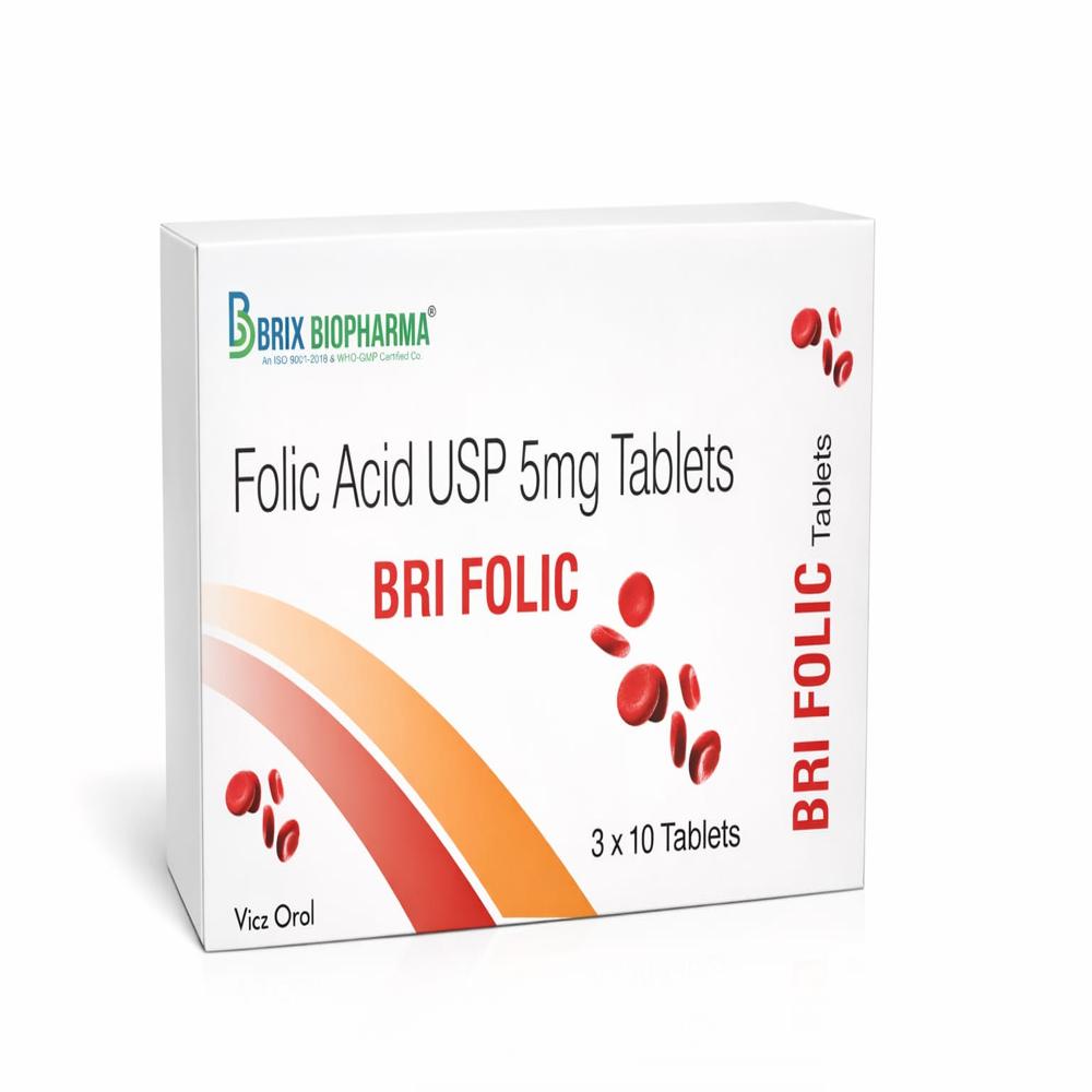 फोलिक एसिड टेबलेट्स यूएसपी 5mg