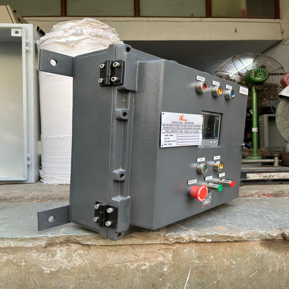Flameproof Star Delta Starter - Base Material: Mild Steel