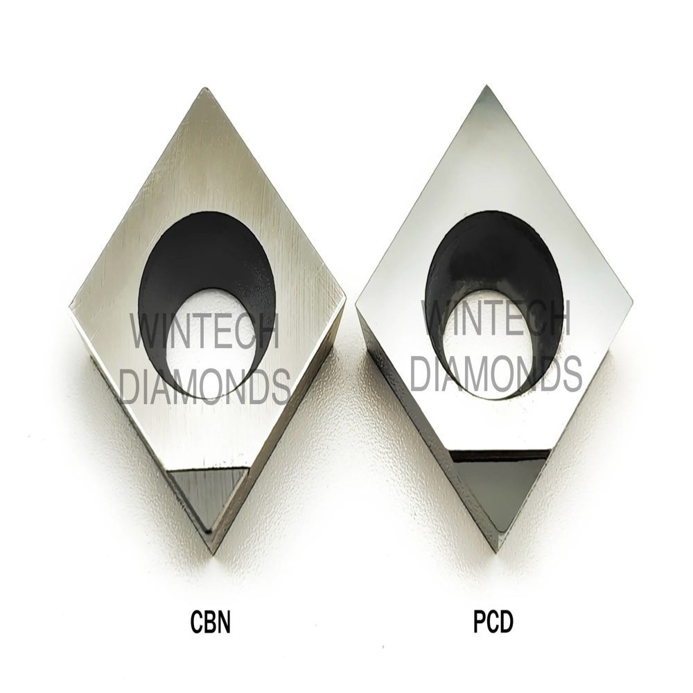 Pcd Cbn Inserts (Grade A) - Color: Silver