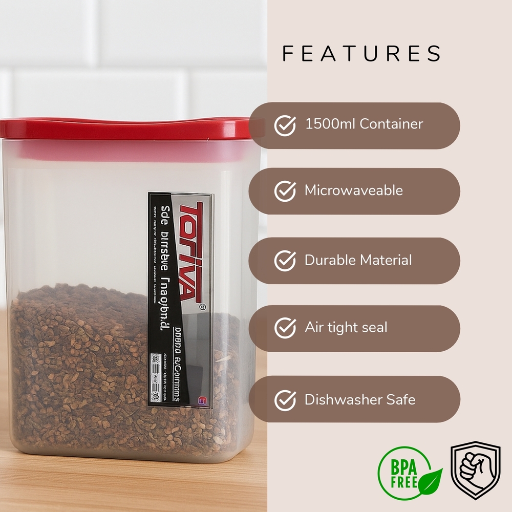 Meanara 1500ml - Color: Red