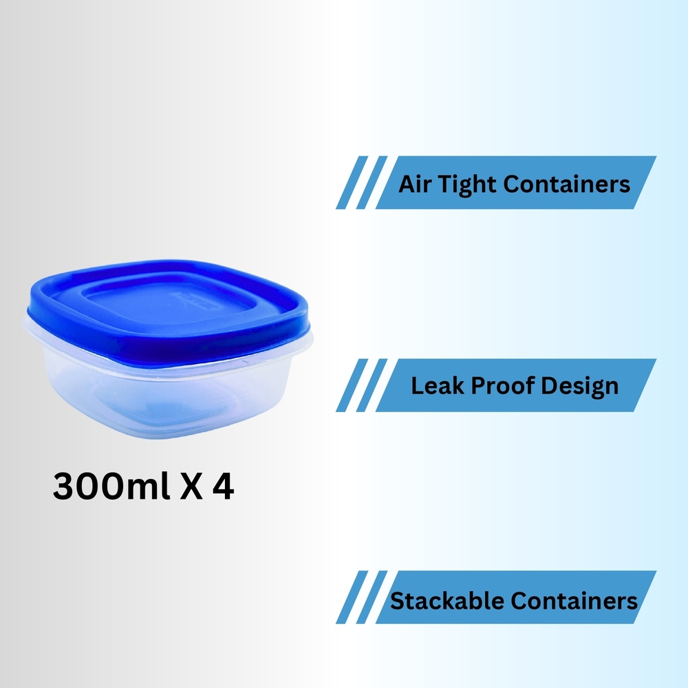 Counter top blue set of 4