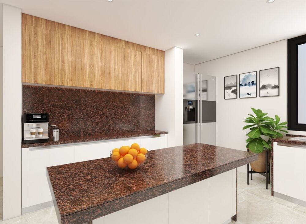 Tan Brown Granite Stone - Application: Flooring / Commercial