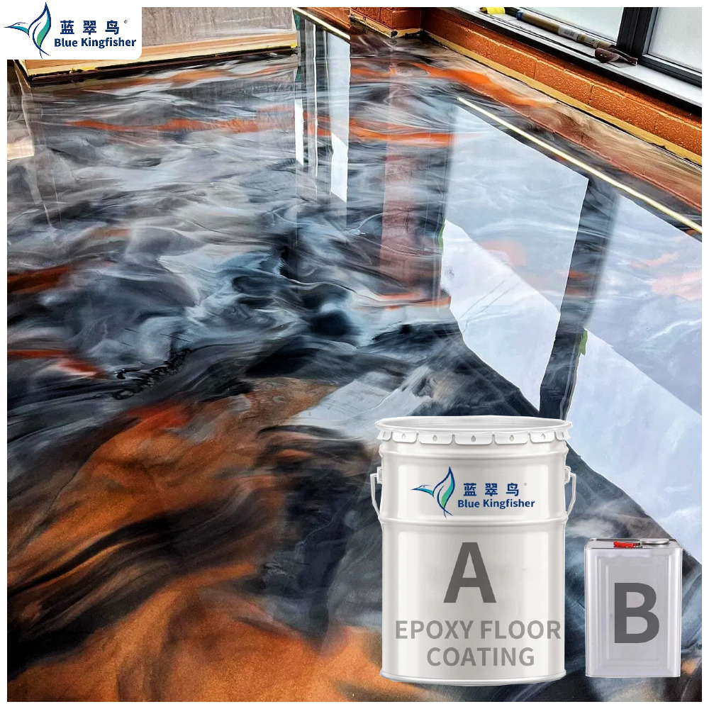 Metallic Epoxy Resin Floor Paint - Color: As Per Requirement