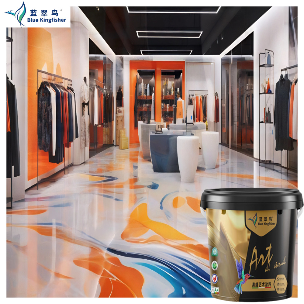 Self-Leveling Metal Epoxy Flooring - Color: As Per Requirement