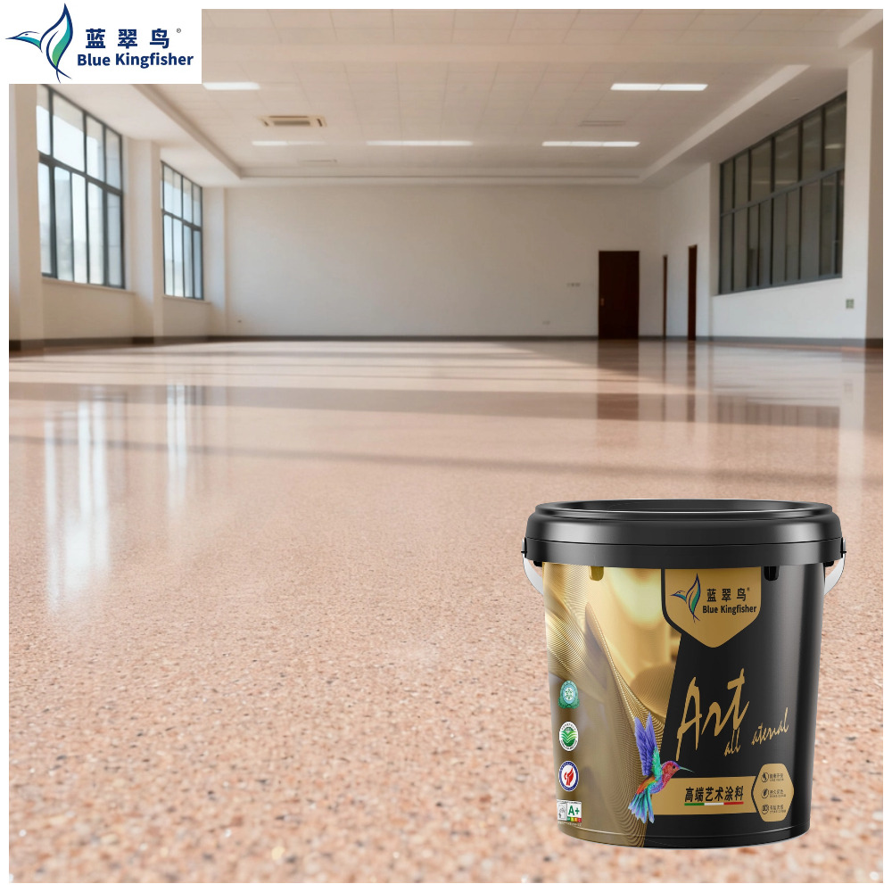 Multi-Color Epoxy Quartz Sand Floor Coating System