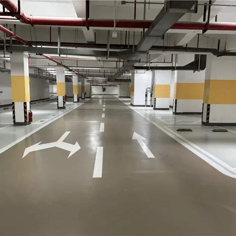 Colorful Sand Liquid Marble Effect Epoxy Floor Coating - Color: Different Available