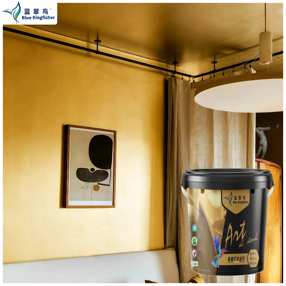 Matte And Satin Metallic Wall Paint - Color: Any Color