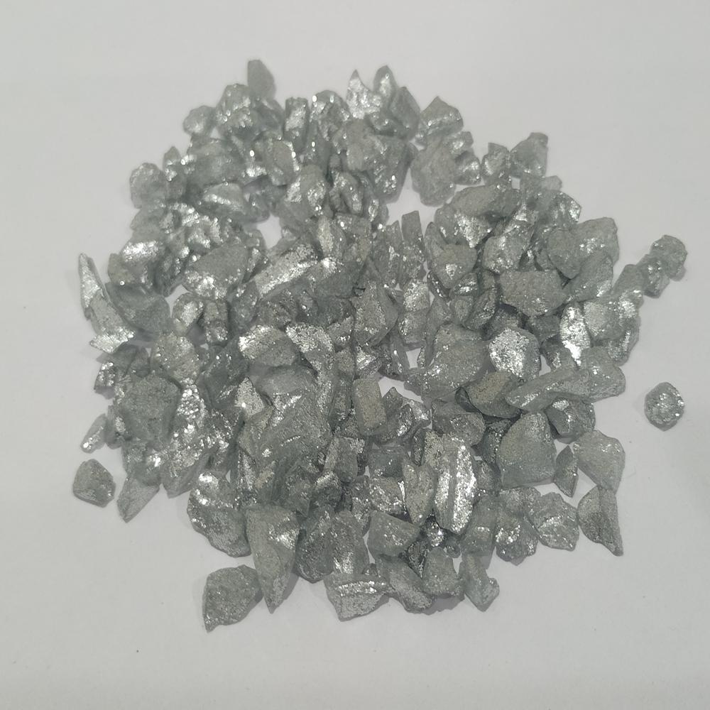 pink color coating glass chips Often made from recycled glass