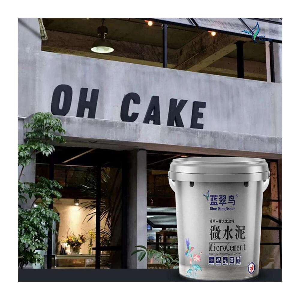 Industrial Cement Look Microcement Floor White Micro Cement - Color: Different Available